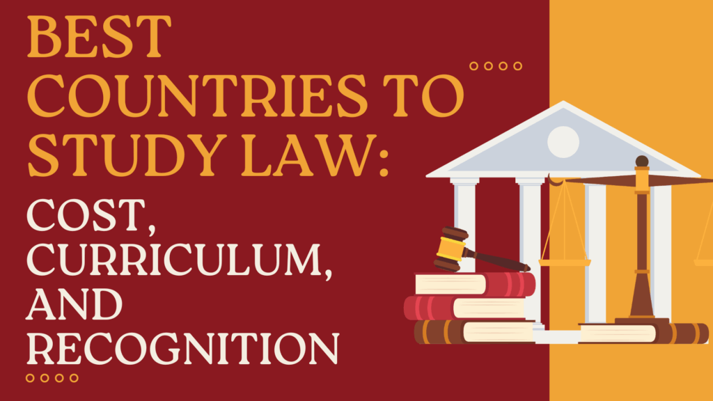 Best Countries to Study Law in 2025: Cost, Curriculum, and Recognition