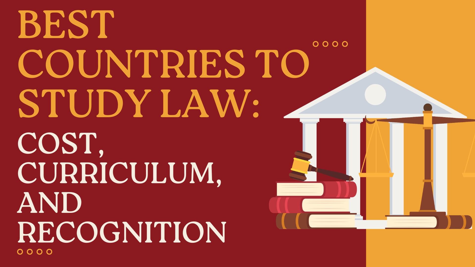 Best Countries to Study Law in 2025 Cost, Curriculum, and Recognition